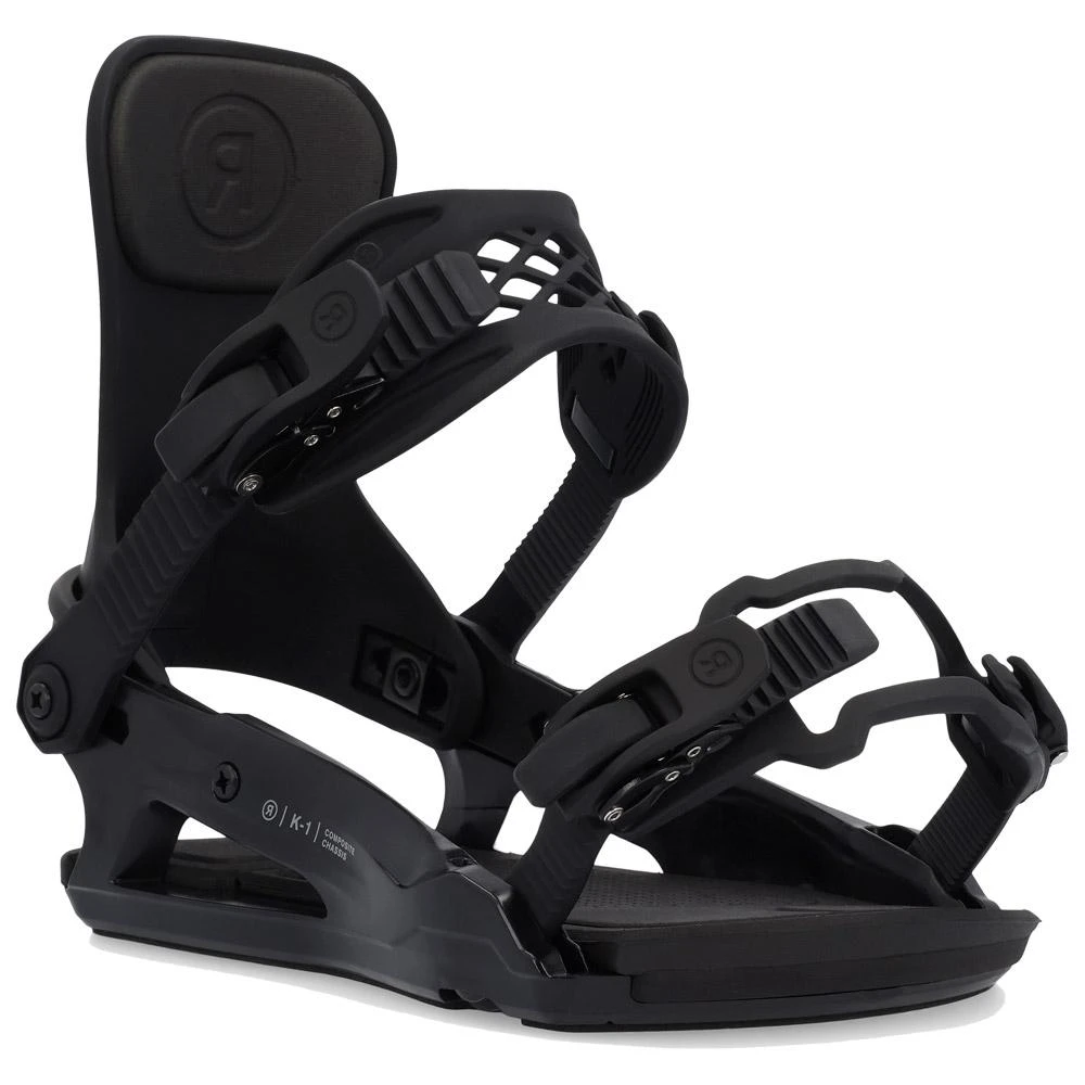 Fijaciones Snowboard Ride K-1 Black 4 Fijaciones Snowboard Ride K-1 Black - Imagen 2