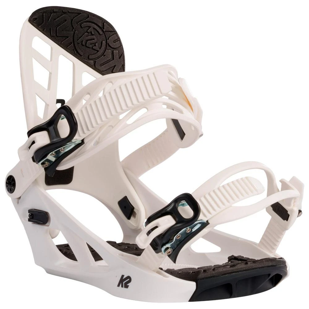 Fijaciones Snowboard K2 You+H White 4 Fijaciones Snowboard K2 You+H White - Imagen 2