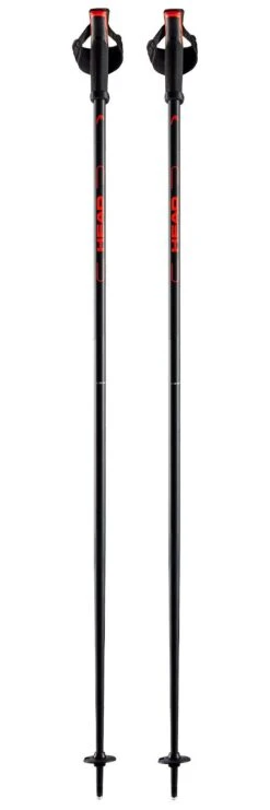 Bastones Head Frontside Anthracite Red