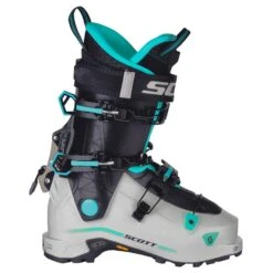 Botas De Esquí De Travesía Scott Celeste Tour White Mint Green