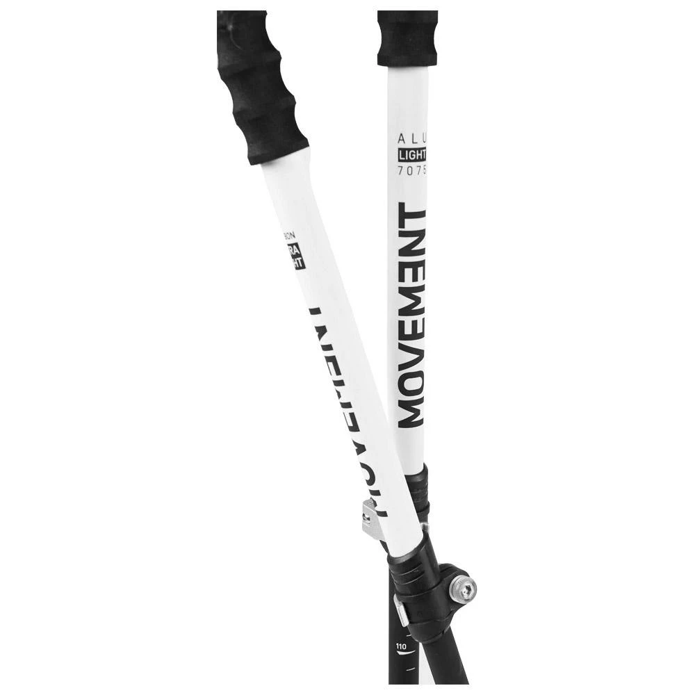 Bastones Movement Freeski Alu 2 Black White 8 Bastones Movement Freeski Alu 2 Black White - Imagen 6