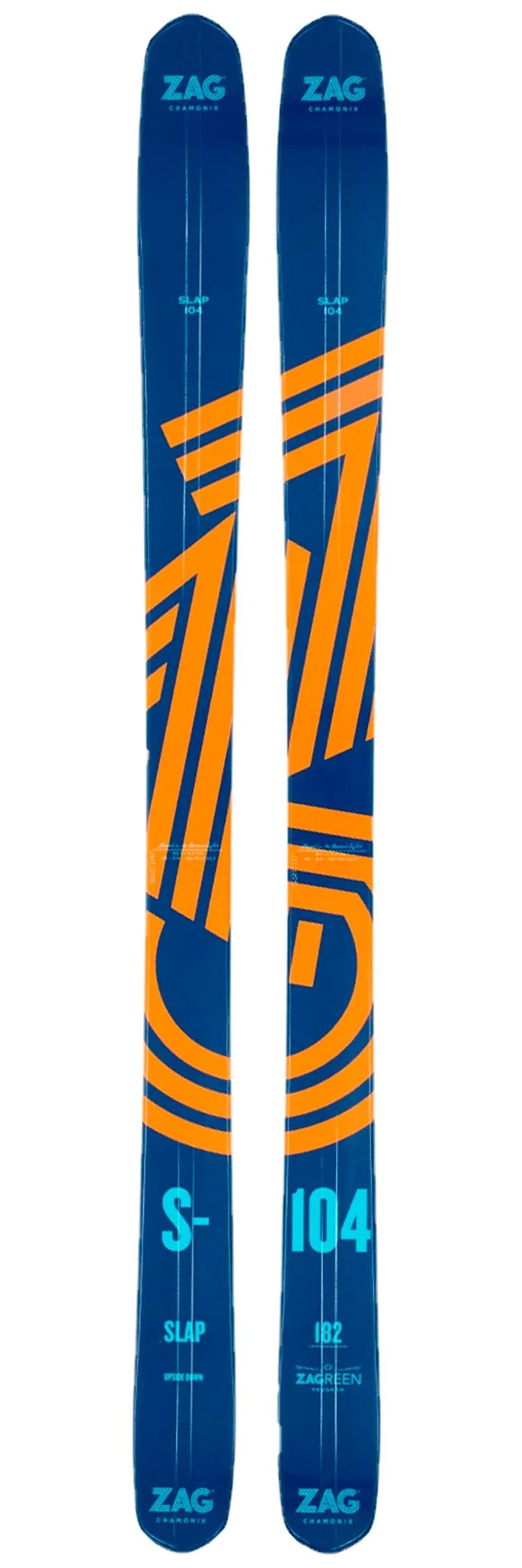 ZAG Pack Esquí Alpino Slap 104 + Fij 3 ZAG Pack Esquí Alpino Slap 104 + Fij