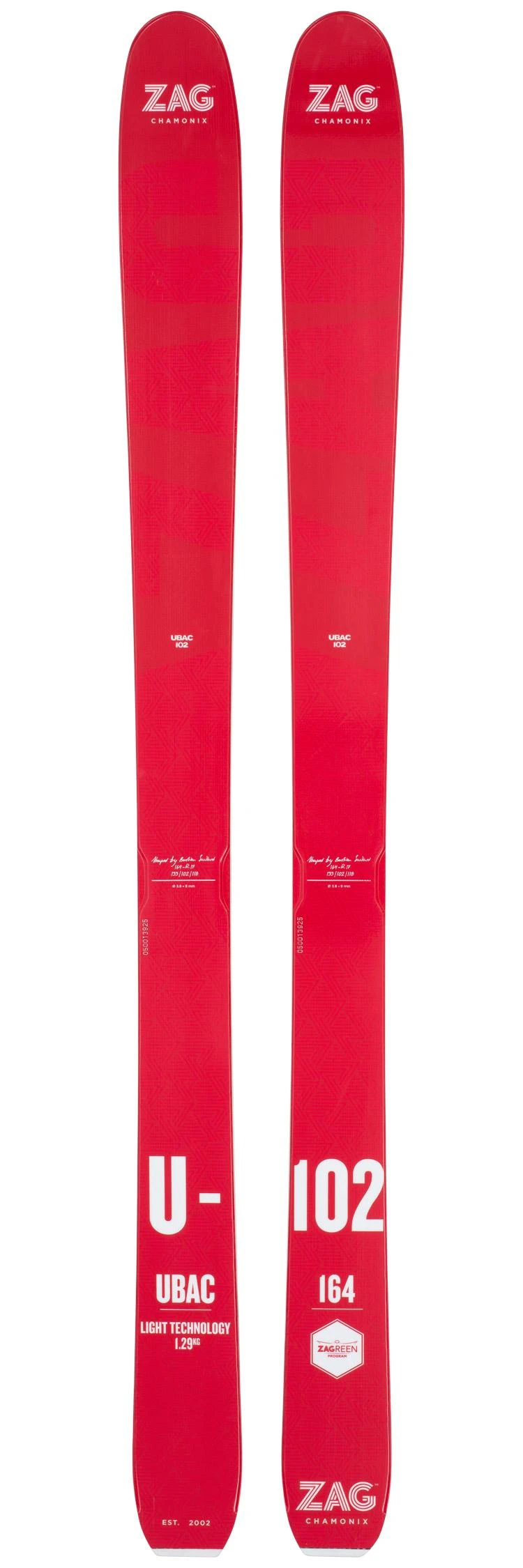 Esquís De Travesía Zag Ubac 102 Lady 3 Esquís De Travesía Zag Ubac 102 Lady