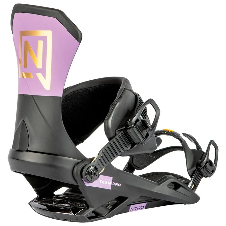 Fijaciones Snowboard Nitro Team Pro Ultra Black 19 Fijaciones Snowboard Nitro Team Pro Ultra Black - Imagen 17