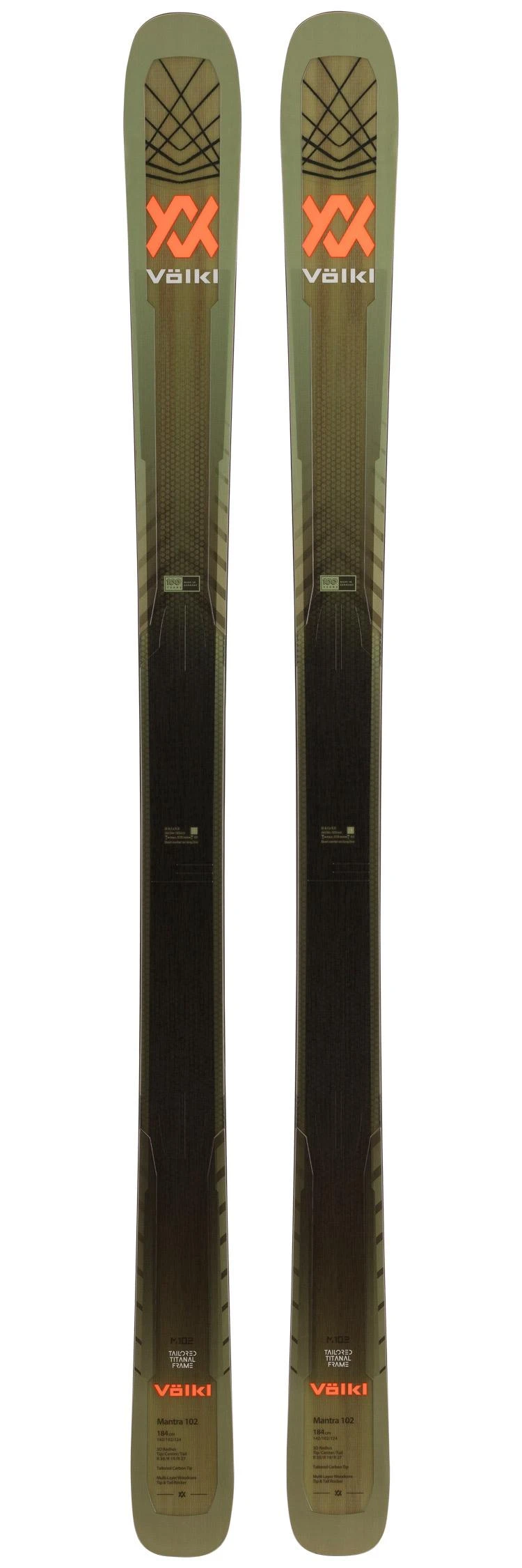 Esquís Volkl Mantra 102 3 Esquís Volkl Mantra 102