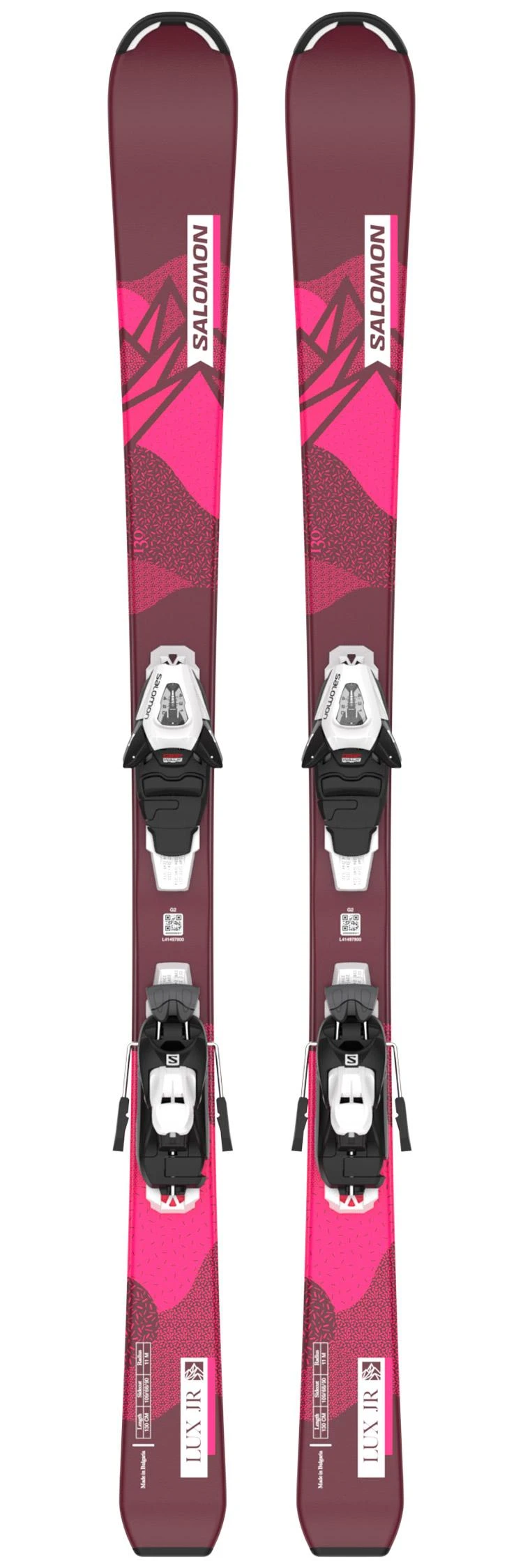 Salomon Pack Esquí Alpino Lux Jr S + Fij 3 Salomon Pack Esquí Alpino Lux Jr S + Fij