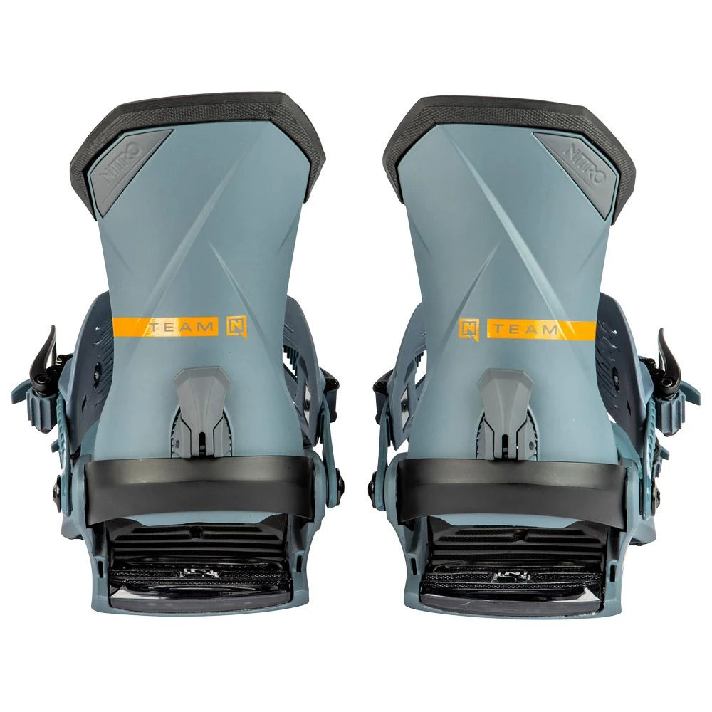 Fijaciones Snowboard Nitro Team Gunmetal 5 Fijaciones Snowboard Nitro Team Gunmetal - Imagen 3