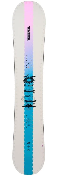 K2 Pack Snowboard Dreamsicle Design + Fij