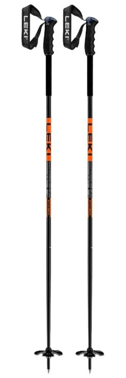 Bastones Leki Pitch Back Black Neon Orange