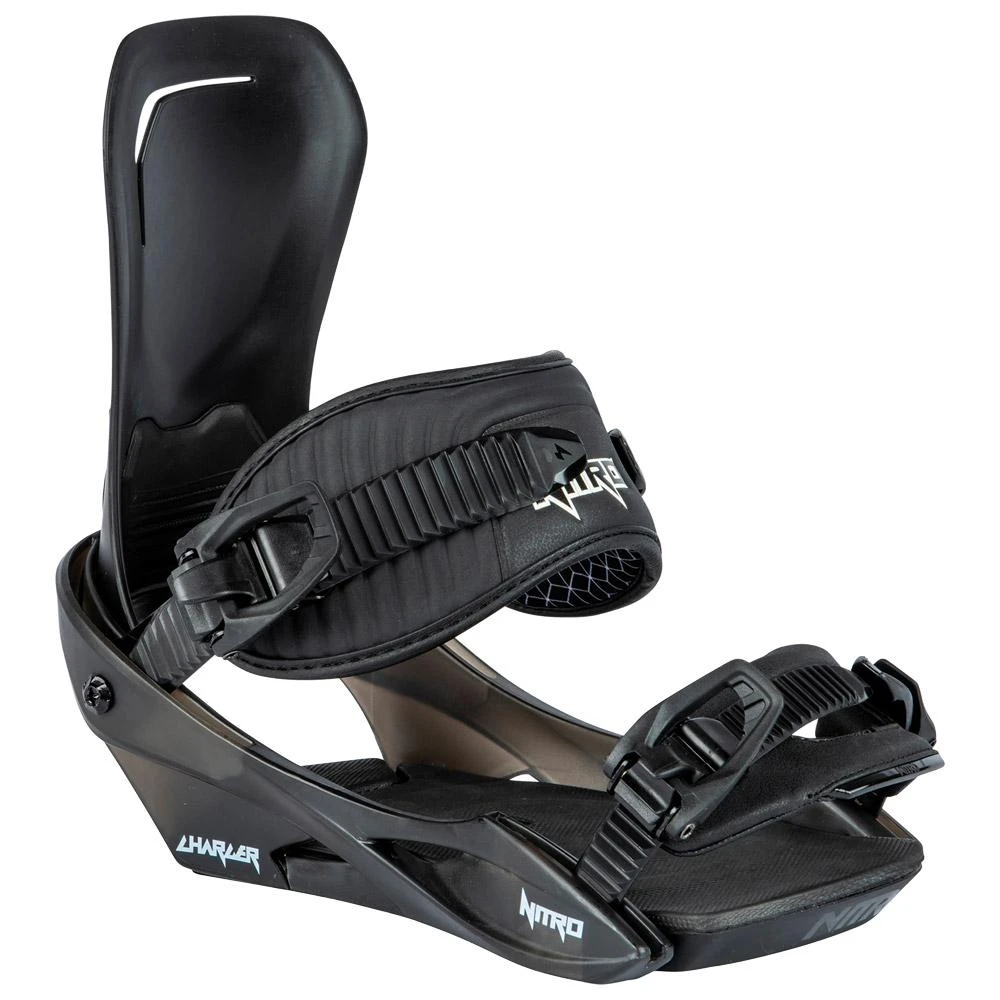Fijaciones Snowboard Nitro Charger Black 4 Fijaciones Snowboard Nitro Charger Black - Imagen 2