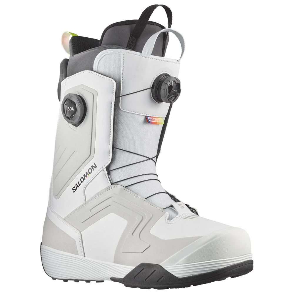 Botas Salomon Dialogue Dual Boa Team White Grey 3 Botas Salomon Dialogue Dual Boa Team White Grey