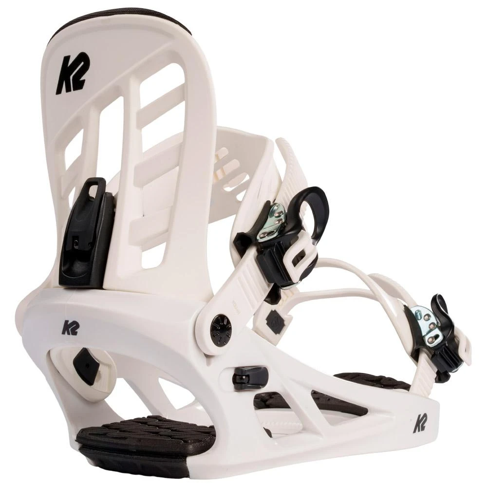 Fijaciones Snowboard K2 You+H White 3 Fijaciones Snowboard K2 You+H White