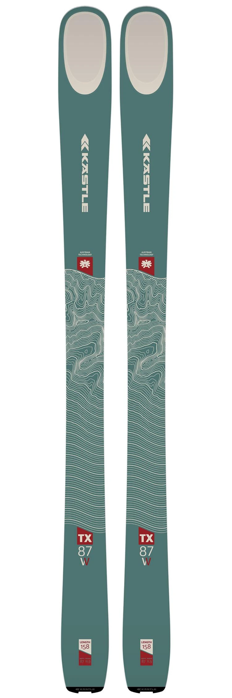 Esquís De Travesía Kastle Tx87 Women 3 Esquís De Travesía Kastle Tx87 Women