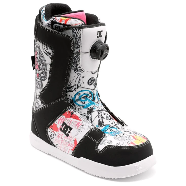 Botas DC Andy Warhol Phase Boa White Black Print 11 Botas DC Andy Warhol Phase Boa White Black Print - Imagen 9