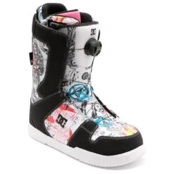 Botas DC Andy Warhol Phase Boa White Black Print