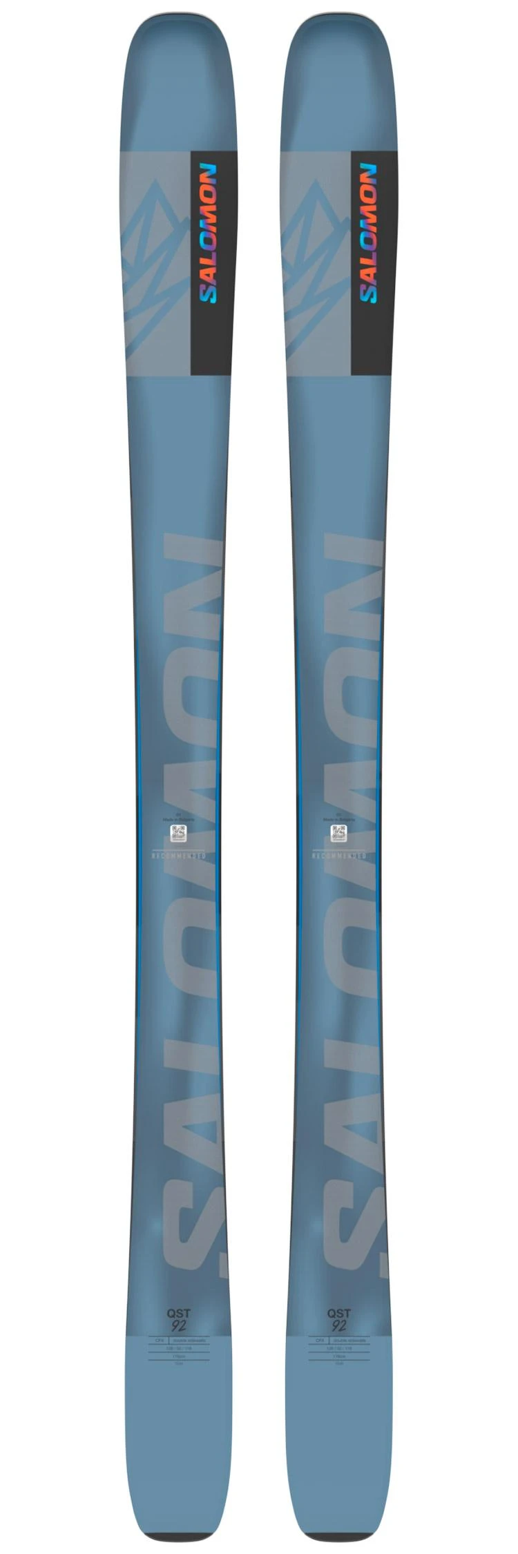 Salomon Pack Esquí Alpino Qst 92 + Fij 3 Salomon Pack Esquí Alpino Qst 92 + Fij