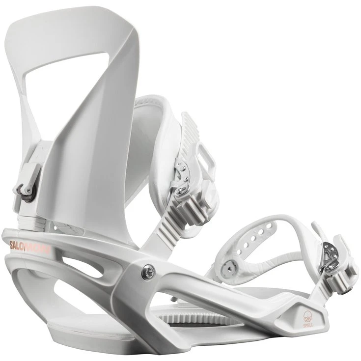 Fijaciones Snowboard Salomon Spell White 7 Fijaciones Snowboard Salomon Spell White - Imagen 5