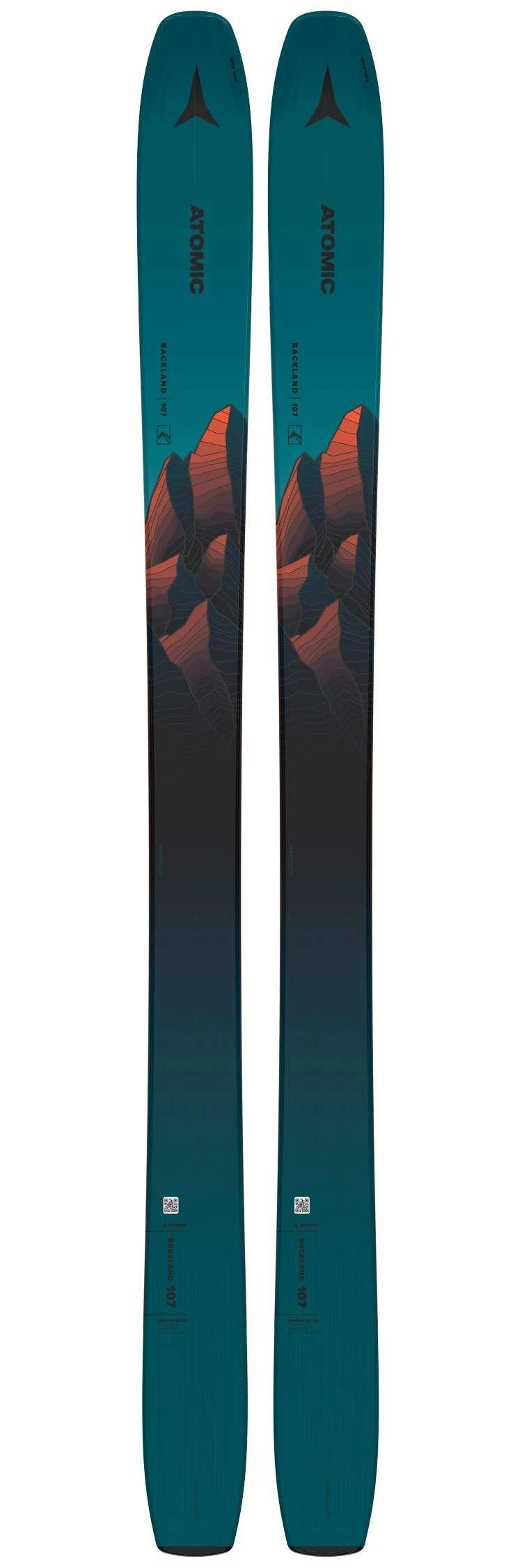 Atomic Pack Esquí Travesía Backland 107 + Fij 3 Atomic Pack Esquí Travesía Backland 107 + Fij