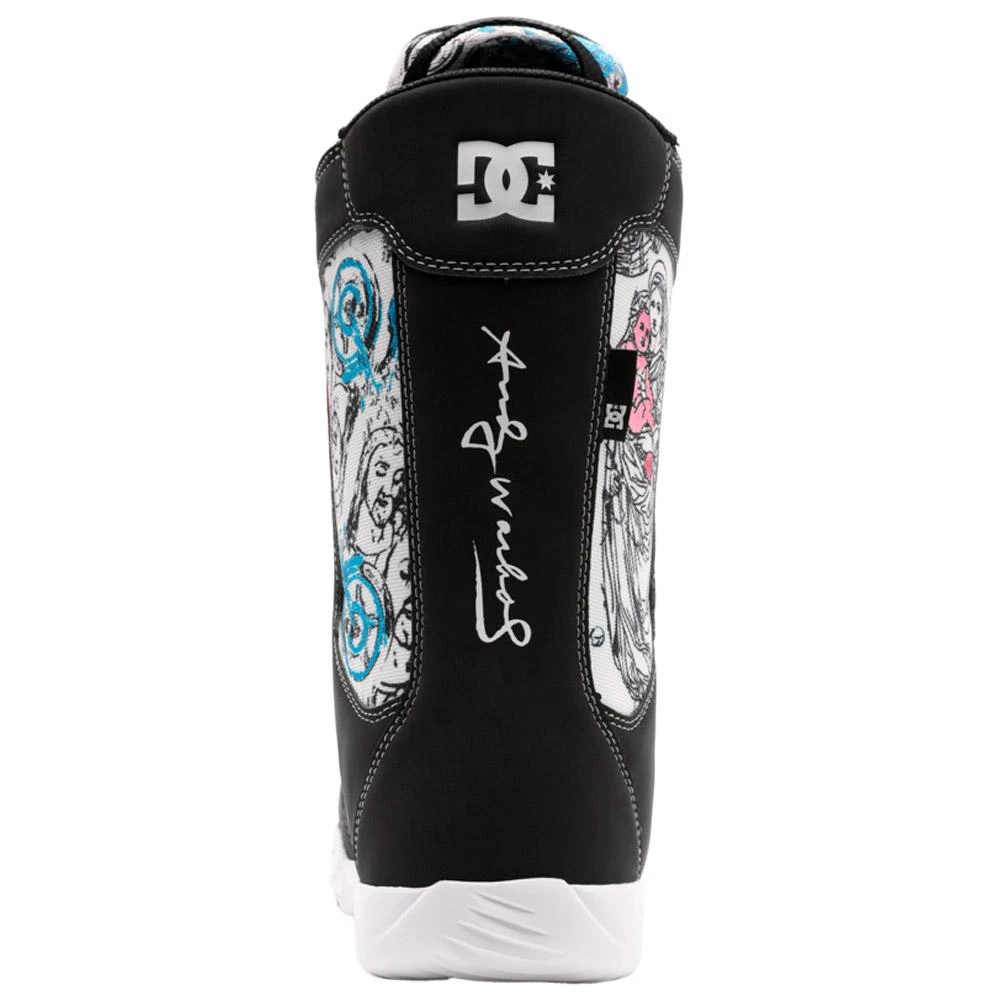 Botas DC Andy Warhol Phase Boa White Black Print 5 Botas DC Andy Warhol Phase Boa White Black Print - Imagen 3