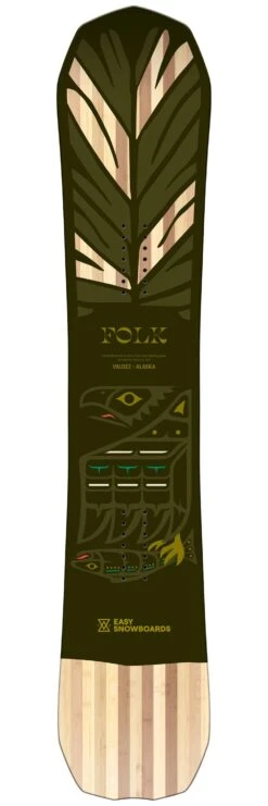 Pack Snowboard Folk + Fij