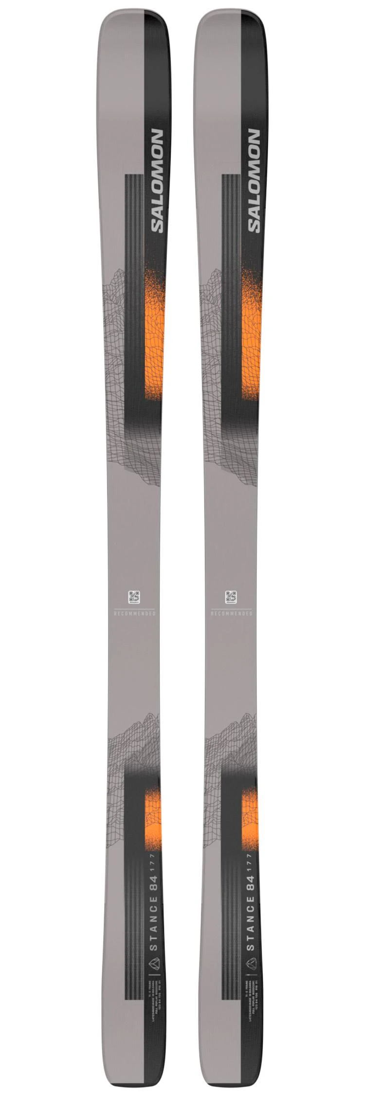 Esquís Salomon Stance 84 3 Esquís Salomon Stance 84