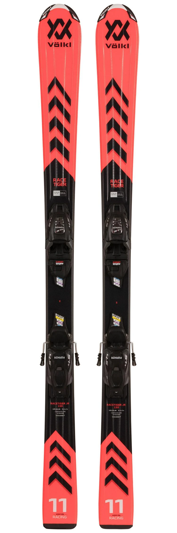 Volkl Pack Esquí Alpino Jr Racetiger Red E + Fij 3 Volkl Pack Esquí Alpino Jr Racetiger Red E + Fij