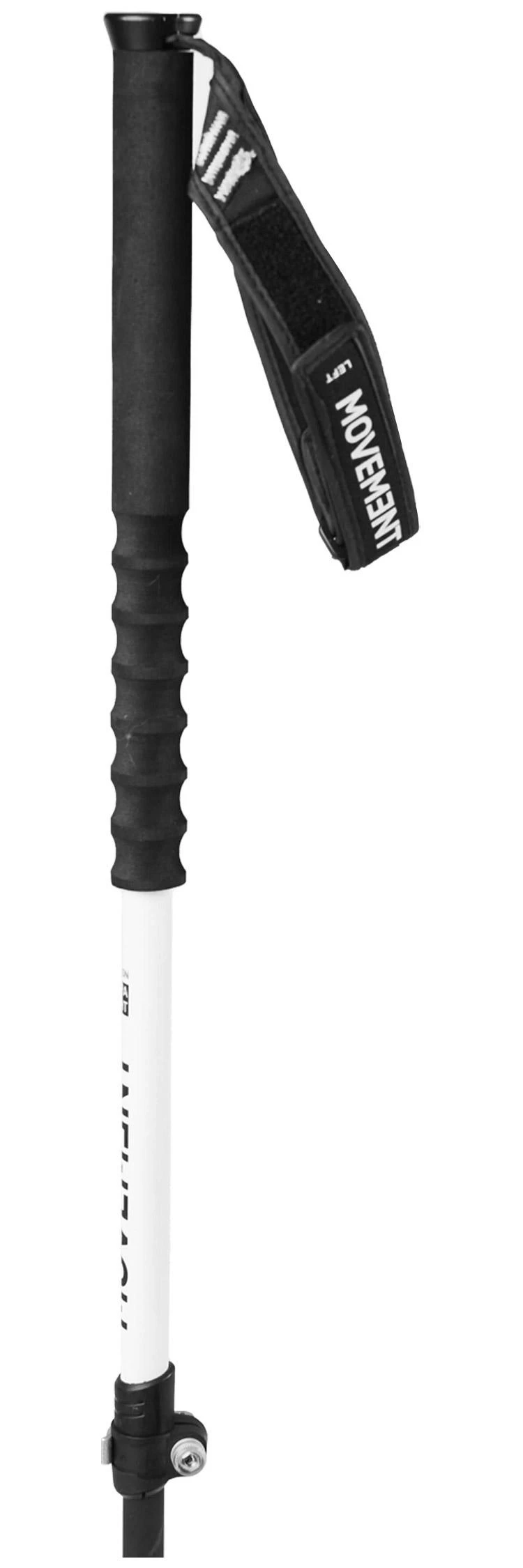 Bastones Movement Freeski Alu 2 Black White 4 Bastones Movement Freeski Alu 2 Black White - Imagen 2