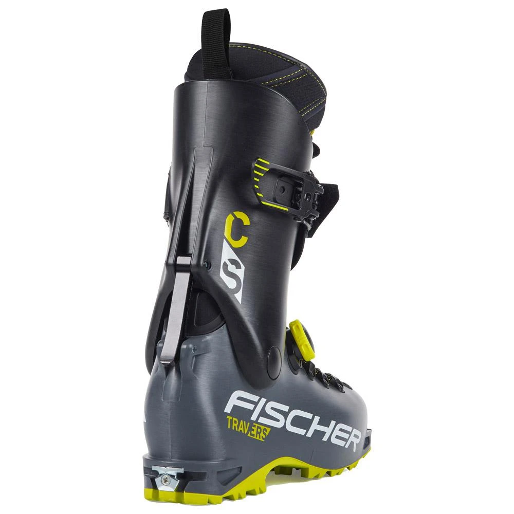 Botas De Esquí De Travesía Fischer Travers Cs Yellow Grey Black 4 Botas De Esquí De Travesía Fischer Travers Cs Yellow Grey Black - Imagen 2