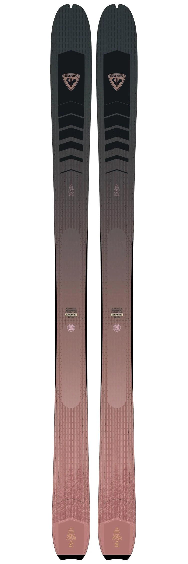 Rossignol Pack Esquí Alpino Escaper W 97 Nano + Fij 3 Rossignol Pack Esquí Alpino Escaper W 97 Nano + Fij