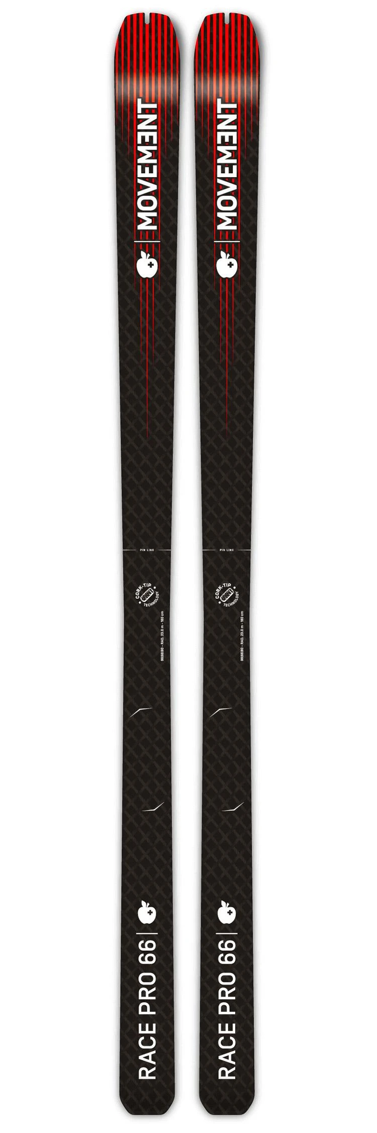 MOVEMENT Pack Esquí Travesía Race Pro 66 Ski + Fij 3 MOVEMENT Pack Esquí Travesía Race Pro 66 Ski + Fij