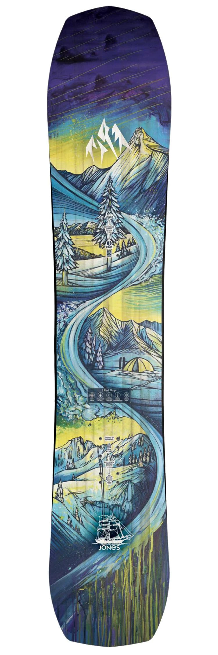 Jones Pack Snowboard Youth Flagship + Fij 3 Jones Pack Snowboard Youth Flagship + Fij