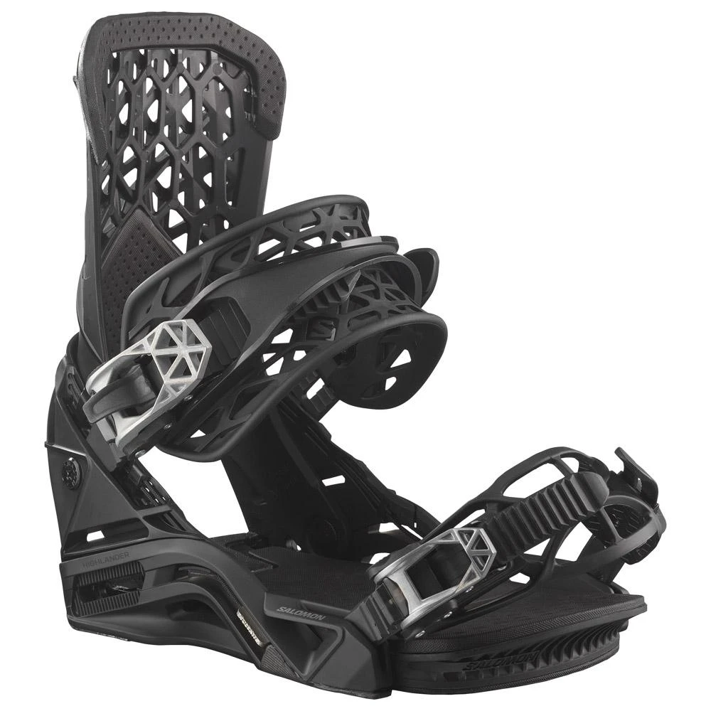 Fijaciones Snowboard Salomon Highlander Black 4 Fijaciones Snowboard Salomon Highlander Black - Imagen 2