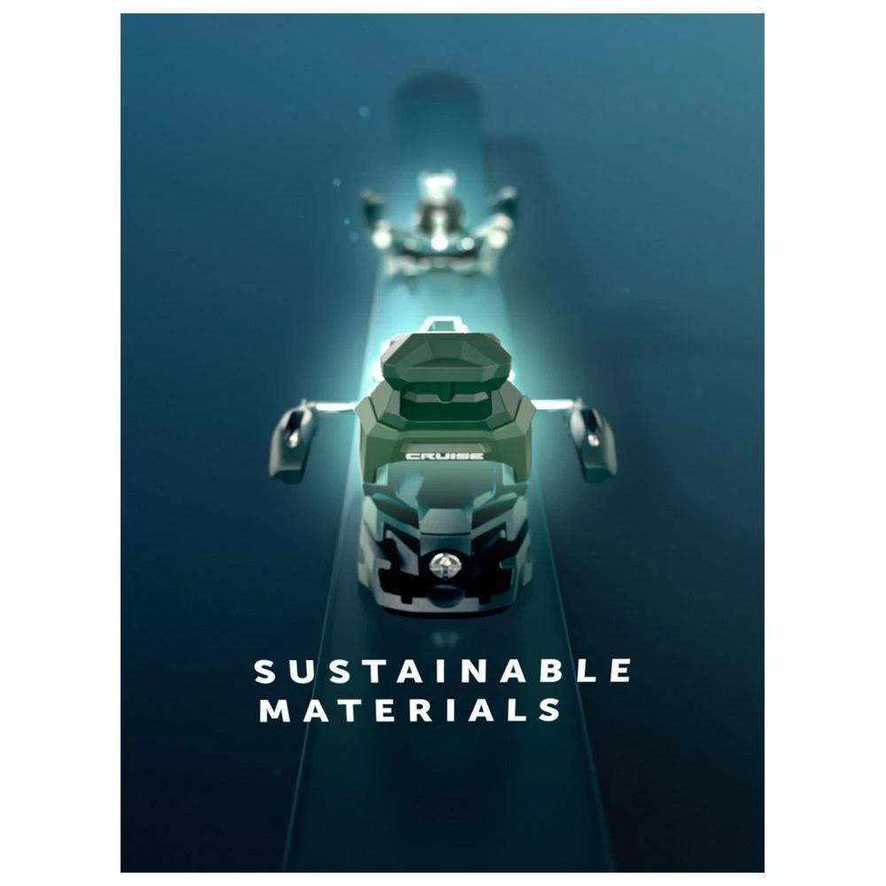 Fijaciones De Travesía Marker Cruise 10 105mm Black Green 9 Fijaciones De Travesía Marker Cruise 10 105mm Black Green - Imagen 7