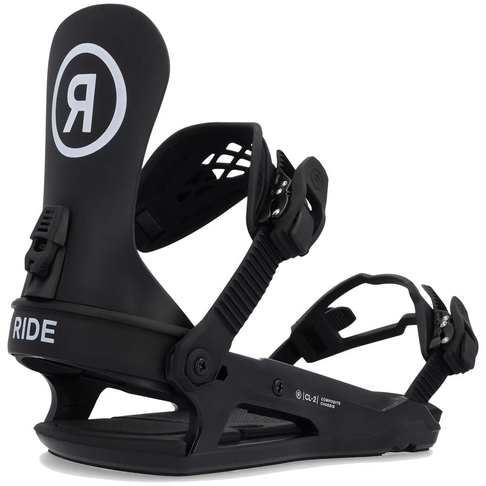Fijaciones Snowboard Ride CL-2 Black 3 Fijaciones Snowboard Ride CL-2 Black