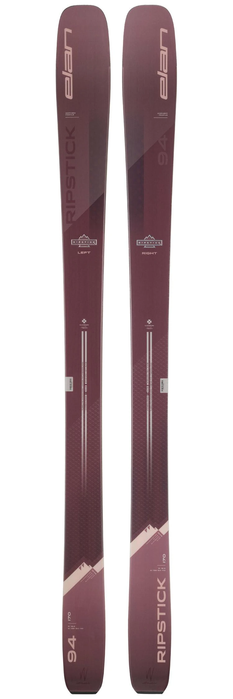 Esquís Elan Ripstick 94 W 3 Esquís Elan Ripstick 94 W