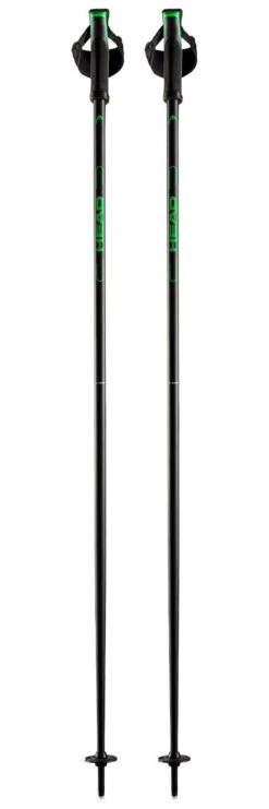 Bastones Head Frontside Anthracite Green