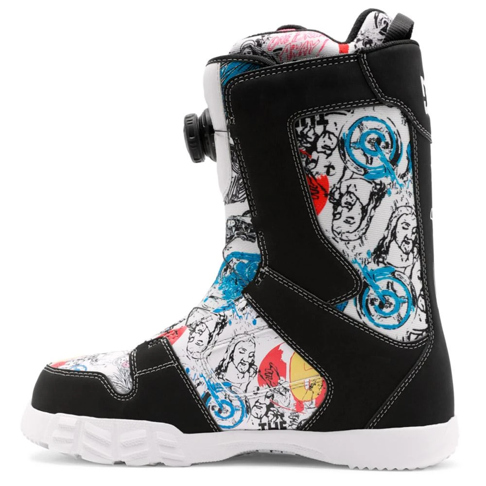 Botas DC Andy Warhol Phase Boa White Black Print 6 Botas DC Andy Warhol Phase Boa White Black Print - Imagen 4
