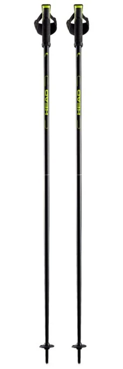 Bastones Head Frontside Anthracite Yellow