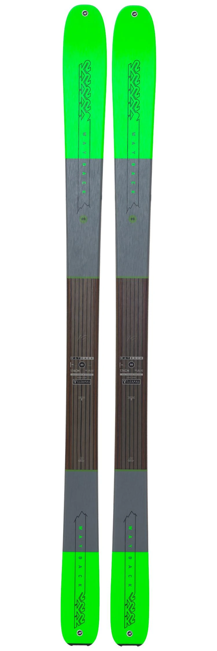 K2 Pack Esquí Travesía Wayback 89 + Fij 3 K2 Pack Esquí Travesía Wayback 89 + Fij