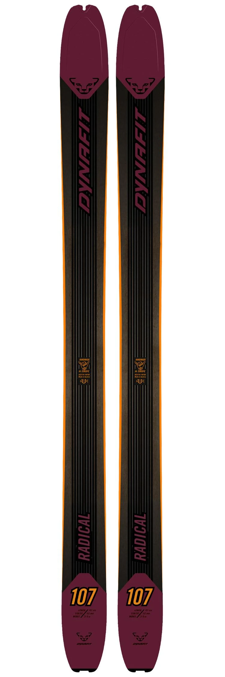 Esquís De Travesía Dynafit Radical 107 3 Esquís De Travesía Dynafit Radical 107