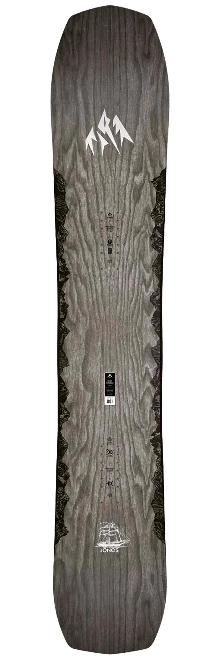 Jones Pack Snowboard Ultra Flagship + Fij 3 Jones Pack Snowboard Ultra Flagship + Fij