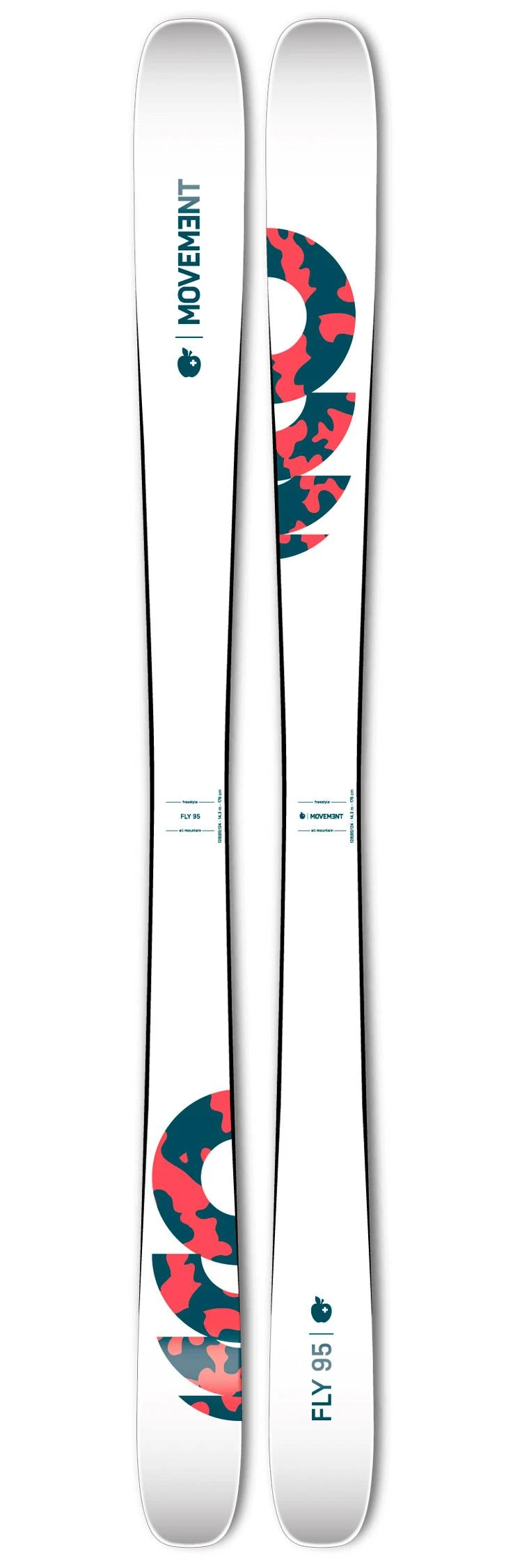 MOVEMENT Pack Esquí Alpino Fly 95 Women + Fij 3 MOVEMENT Pack Esquí Alpino Fly 95 Women + Fij