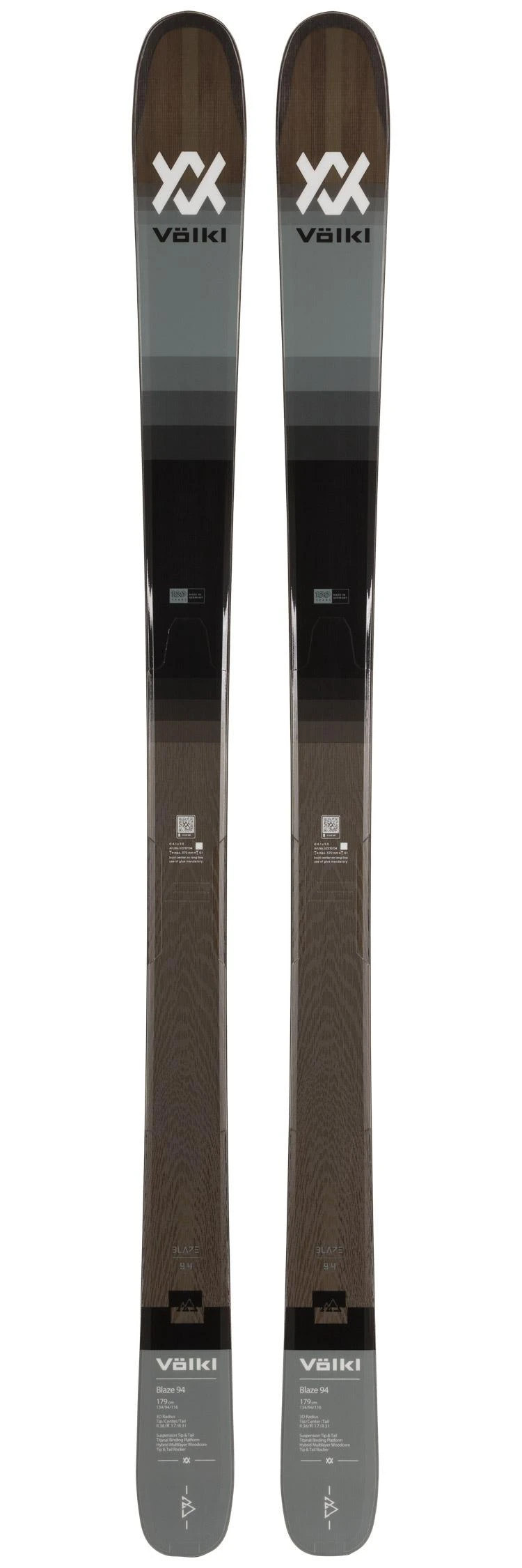 Volkl Pack Esquí Alpino Blaze 94 + Fij 3 Volkl Pack Esquí Alpino Blaze 94 + Fij