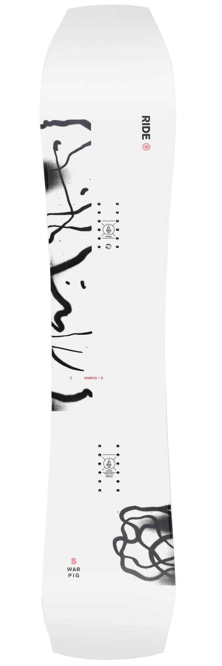 Tabla De Snowboard Ride Warpig 3 Tabla De Snowboard Ride Warpig