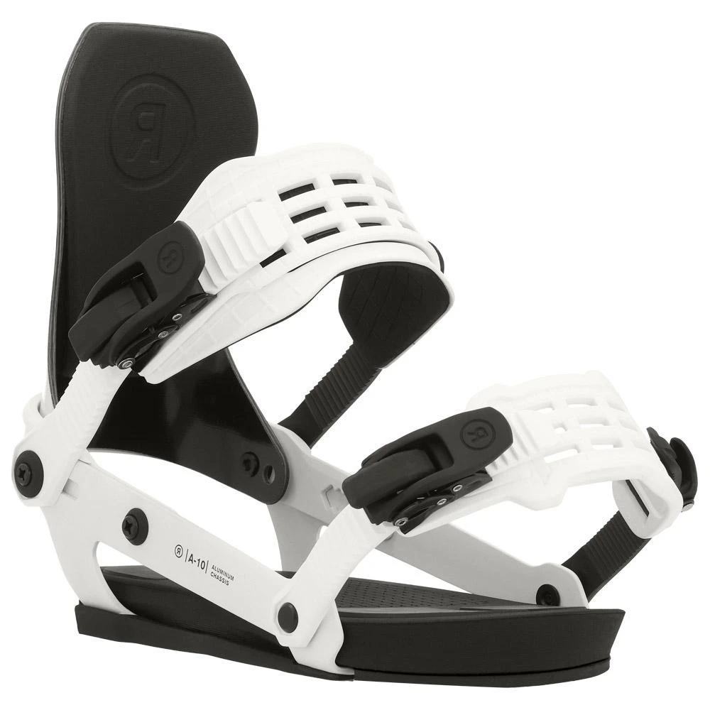 Fijaciones Snowboard Ride A-10 White 4 Fijaciones Snowboard Ride A-10 White - Imagen 2