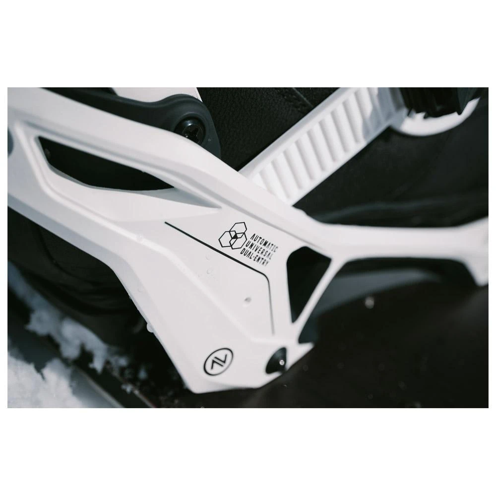 Fijaciones Snowboard Nidecker Supermatic White 13 Fijaciones Snowboard Nidecker Supermatic White - Imagen 11