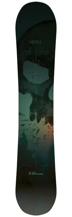 Tabla De Snowboard Easy Snowboard Skull