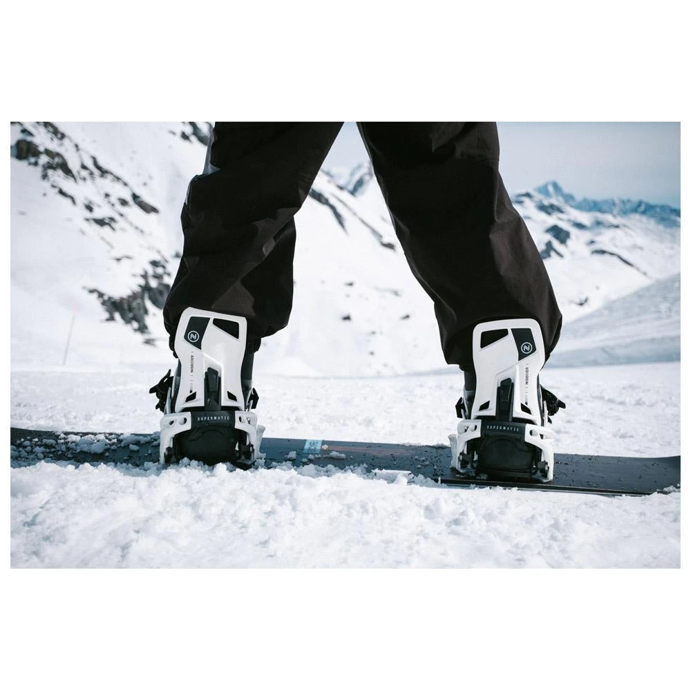 Fijaciones Snowboard Nidecker Supermatic White 10 Fijaciones Snowboard Nidecker Supermatic White - Imagen 8