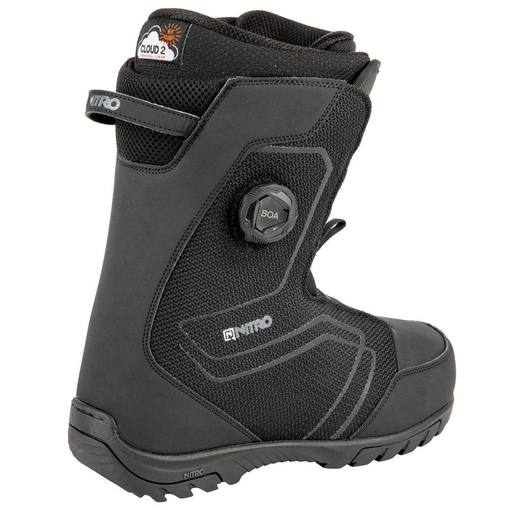 Botas Nitro Sentinel Boa True Black 4 Botas Nitro Sentinel Boa True Black - Imagen 2