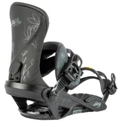 Fijaciones Snowboard Nitro Ivy Ultra Black